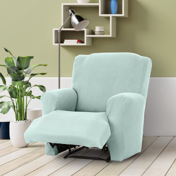 Armchair slipcovers Eysa ULISES Aquamarine 80 x 100 x 90 cm Discount