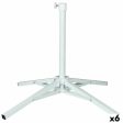 Base for beach umbrella Aktive White Metal 65 x 60,5 x 65 cm (6 Units) Hot on Sale