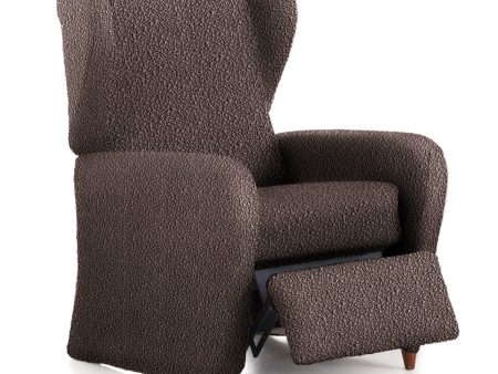 Slipcover for armchair with separate legs Eysa ROC Brown 90 x 120 x 85 cm Hot on Sale