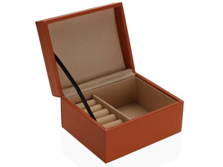 Jewelry box Versa Terracotta 7,5 x 8,5 x 15 cm Fashion