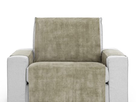 Armchair slipcovers Eysa TURIN Light brown 100 x 110 x 55 cm For Sale