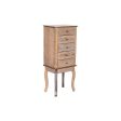 Jewellery Stand Home ESPRIT Natural Mirror MDF Wood 37 x 28 x 91,5 cm Online