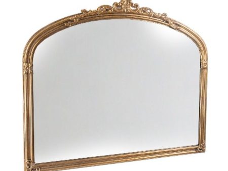 Wall mirror Romimex Golden Metal 105 x 88 x 4 cm Fashion