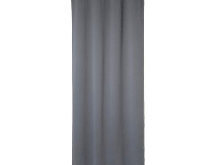 Curtains Atmosphera Opaque Grey Polyester 2 Units (135 x 240 cm) For Sale