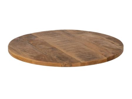 Tabletop Beige 70 x 70 x 3 cm Circular on Sale