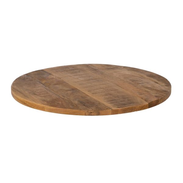 Tabletop Beige 70 x 70 x 3 cm Circular on Sale