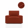 Sofa Cover Sofaskins NIAGARA Dark Orange Hot on Sale