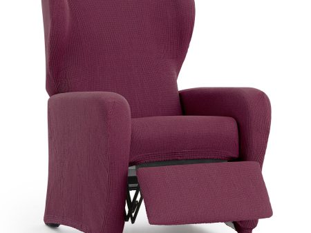 Slipcover for armchair with separate legs Eysa ULISES Burgundy 90 x 100 x 75 cm Hot on Sale