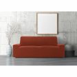 Sofa Cover Sofaskins NIAGARA Dark Orange Hot on Sale