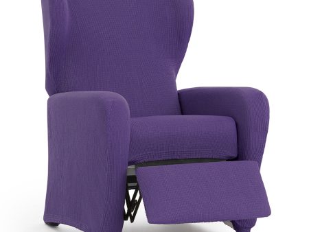 Slipcover for armchair with separate legs Eysa ULISES Purple 90 x 100 x 75 cm Supply