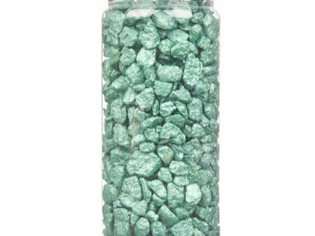 Decorative Stones Green 10 - 20 mm 700 g (12 Units) For Cheap