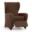 Slipcover for armchair with separate legs Eysa ULISES Brown 90 x 100 x 75 cm Online now