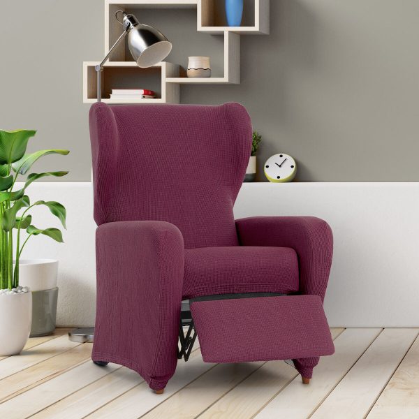 Slipcover for armchair with separate legs Eysa ULISES Burgundy 90 x 100 x 75 cm Hot on Sale