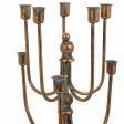 Candle Holder Alexandra House Living Gold Iron 35 x 60 x 36 cm Online Sale