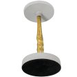 Candle Holder Alexandra House Living Gold Aluminium on Sale