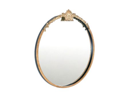 Wall mirror Romimex Golden Natural Metal wicker 4 x 65 x 62 cm Online now