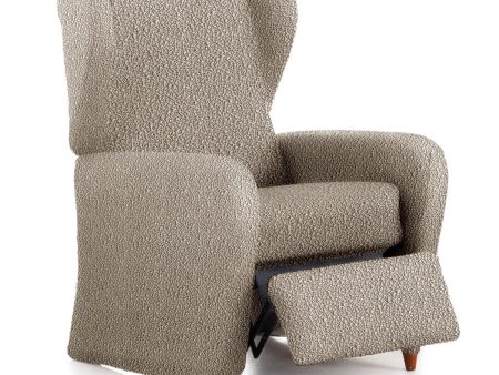 Slipcover for armchair with separate legs Eysa ROC Light brown 90 x 120 x 85 cm Online Sale