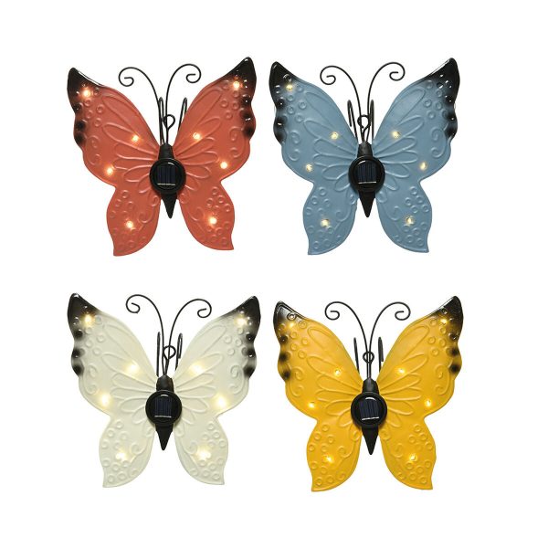 Solar light Lumineo Butterfly 17,8 x 16 x 4 cm 1,2 V Hot on Sale