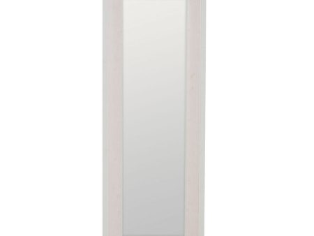 Wall mirror White Silver 60 X 3 X 161,5 CM For Sale