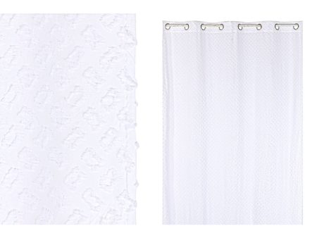 Curtain Home ESPRIT White 140 x 260 x 260 cm Embroidery Online now