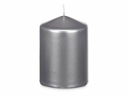 Candle Acorde 92535 Silver 7 x 10 x 7 cm (24 Units) Hot on Sale