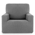 Armchair slipcovers Eysa THOR Dark grey 70 x 110 x 110 cm Online now