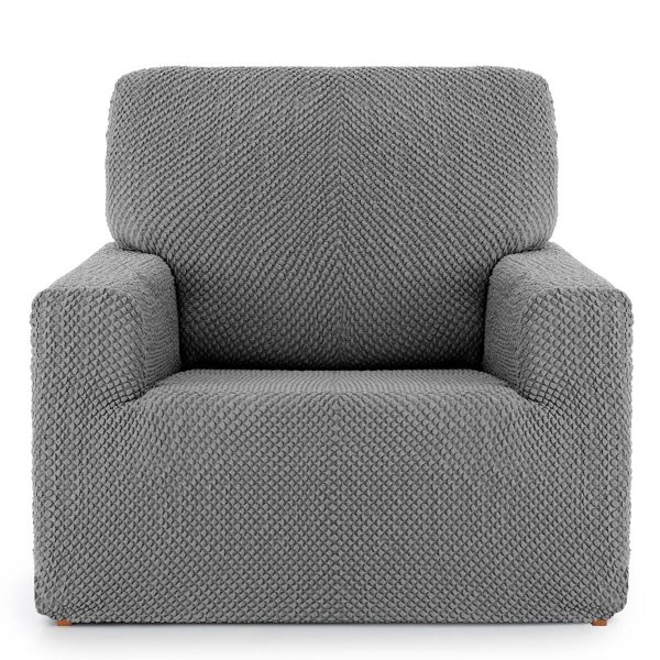 Armchair slipcovers Eysa THOR Dark grey 70 x 110 x 110 cm Online now