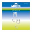 Curtain pulley Micel TLD18 Inside White 2 Units Online