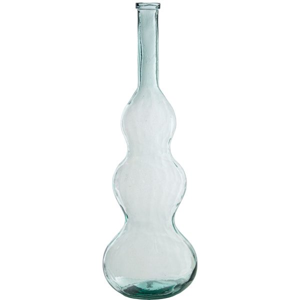 Vase Alexandra House Living Transparent Crystal 35 x 100 x 35 cm Online now