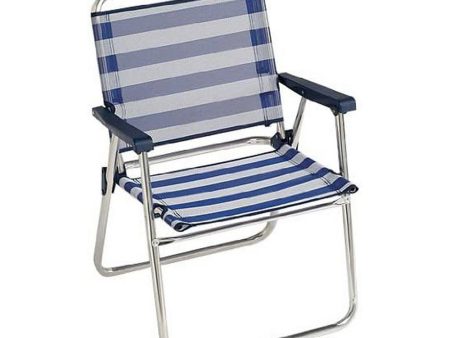 Beach Chair Alco 1-63156 Aluminium Fixed 57 x 78 x 57 cm (57 x 78 x 57 cm) Online