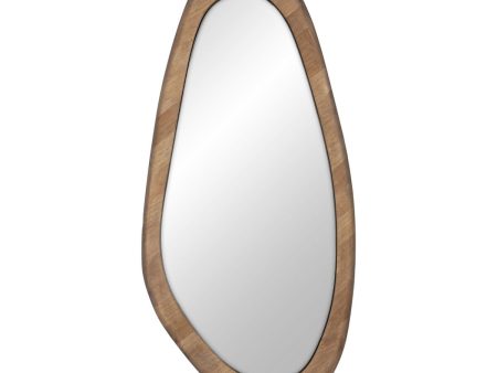 Wall mirror Natural 40,5 x 2 x 85 cm Online