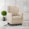 Wingback chair cover Eysa ROC Beige 80 x 120 x 100 cm Supply