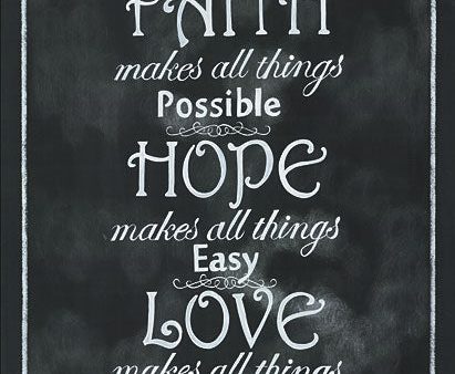 KEN862 - Faith*Hope*Love - 12x16 For Cheap