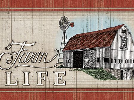 DS1450 - The Farm Life - 18x12 For Discount